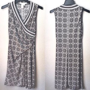 STUDIO M Geometric Pattern Dress